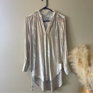 Maeve Button Up Shirt Dress